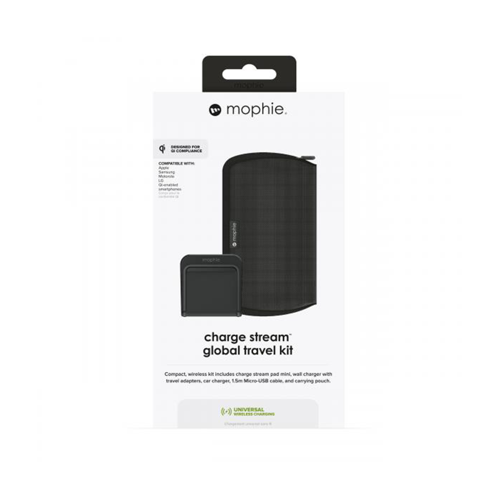 mophie charge stream global travel kit