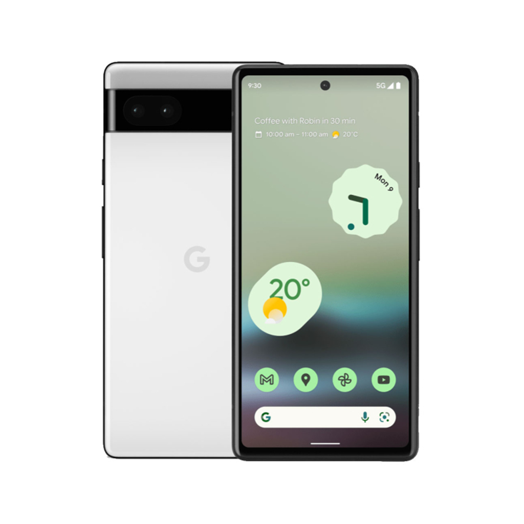 Google Pixel 6A 5G 128GB Chalk White - Mobix