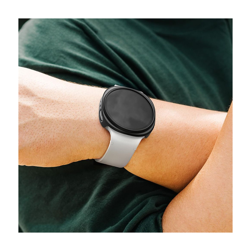 Kaitseümbris Slim, Samsung Galaxy Watch8 40mm, komplektis 2tk, läbipaistev ja must, Ringke - Image 4