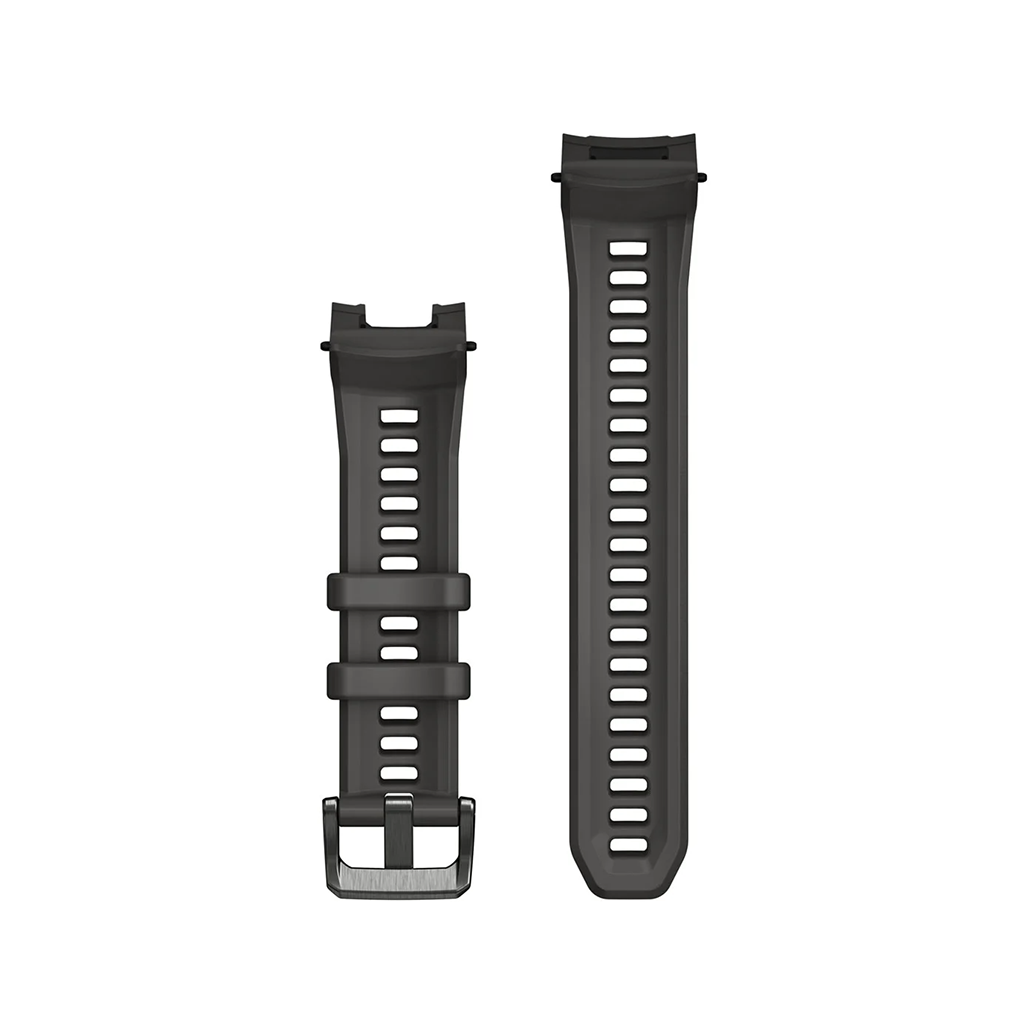 Garmin 22mm Watch Band Black Silicone With Metal Buckle - Image 2