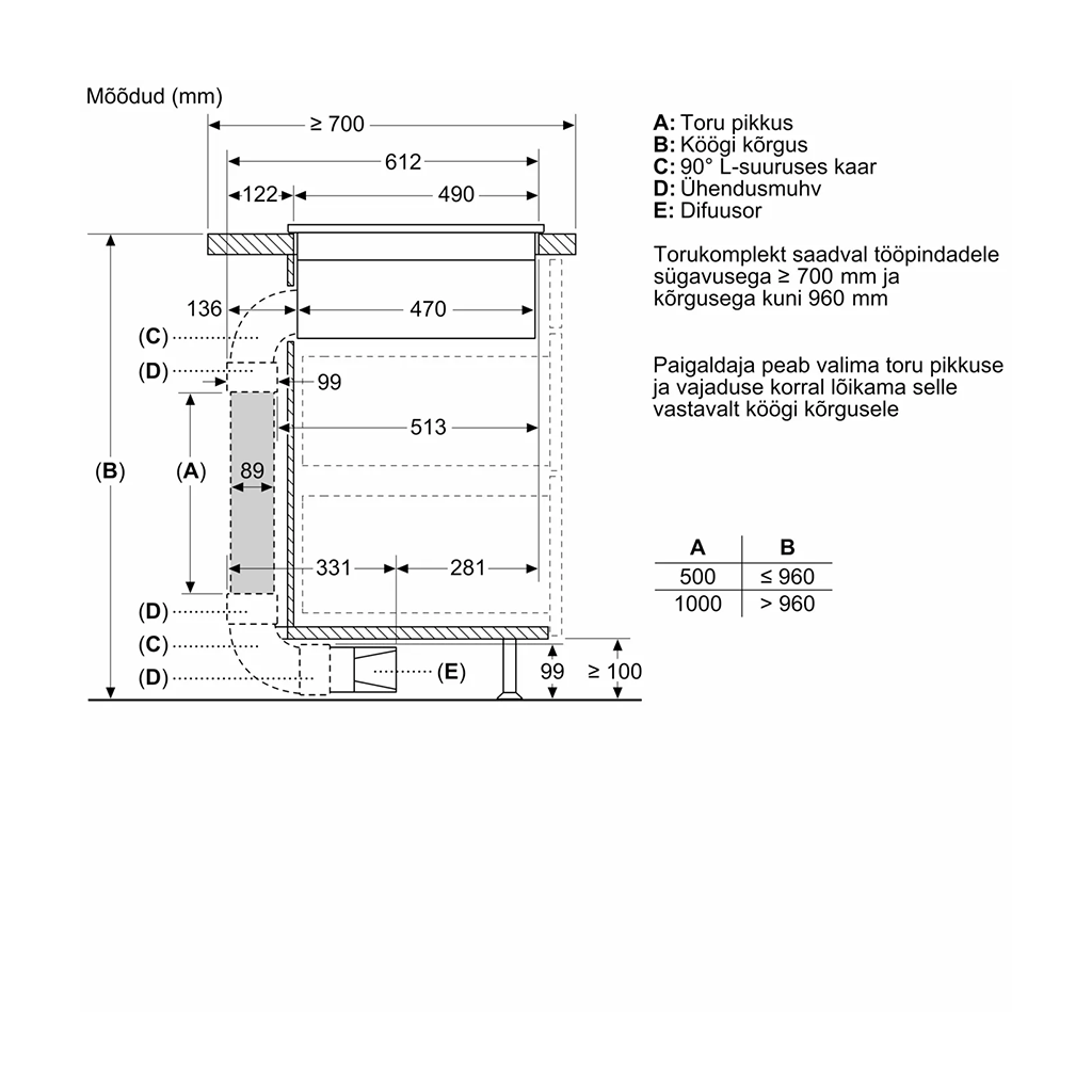 Integreeritav induktsioonpliidiplaat Bosch seeria 4, laius 60 cm, raamita - Image 9
