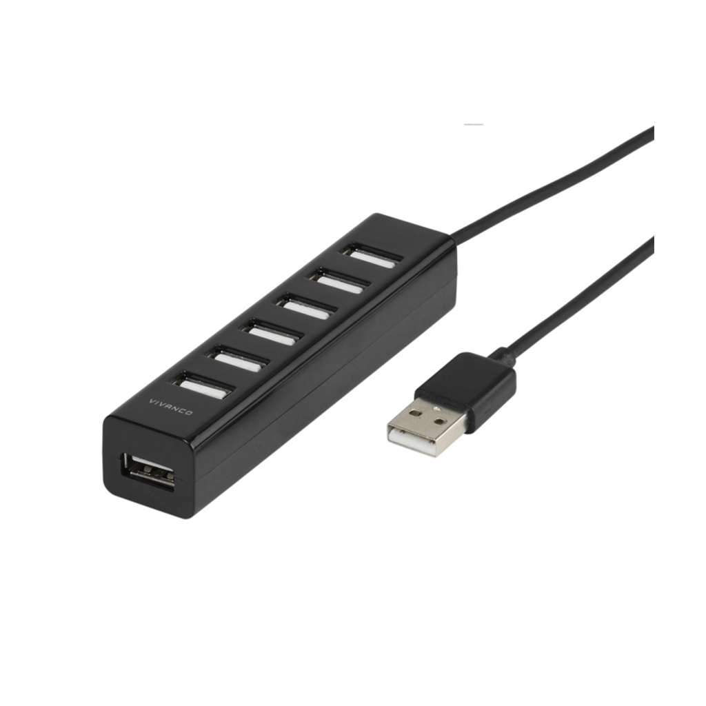 Vivanco USB-A hub, 7x USB A
