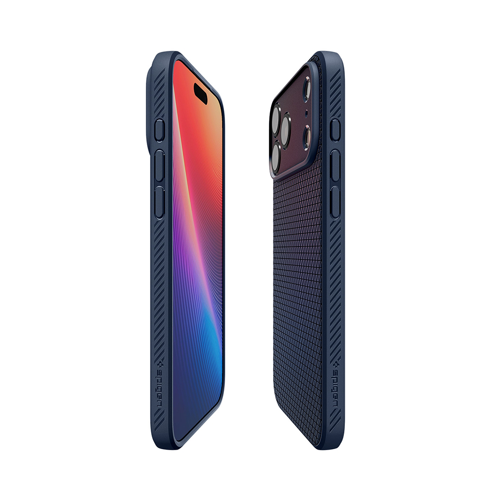 Kaitseümbris Liquid Air, Apple iPhone 17 Pro Max, tumesinine, Spigen - Image 7