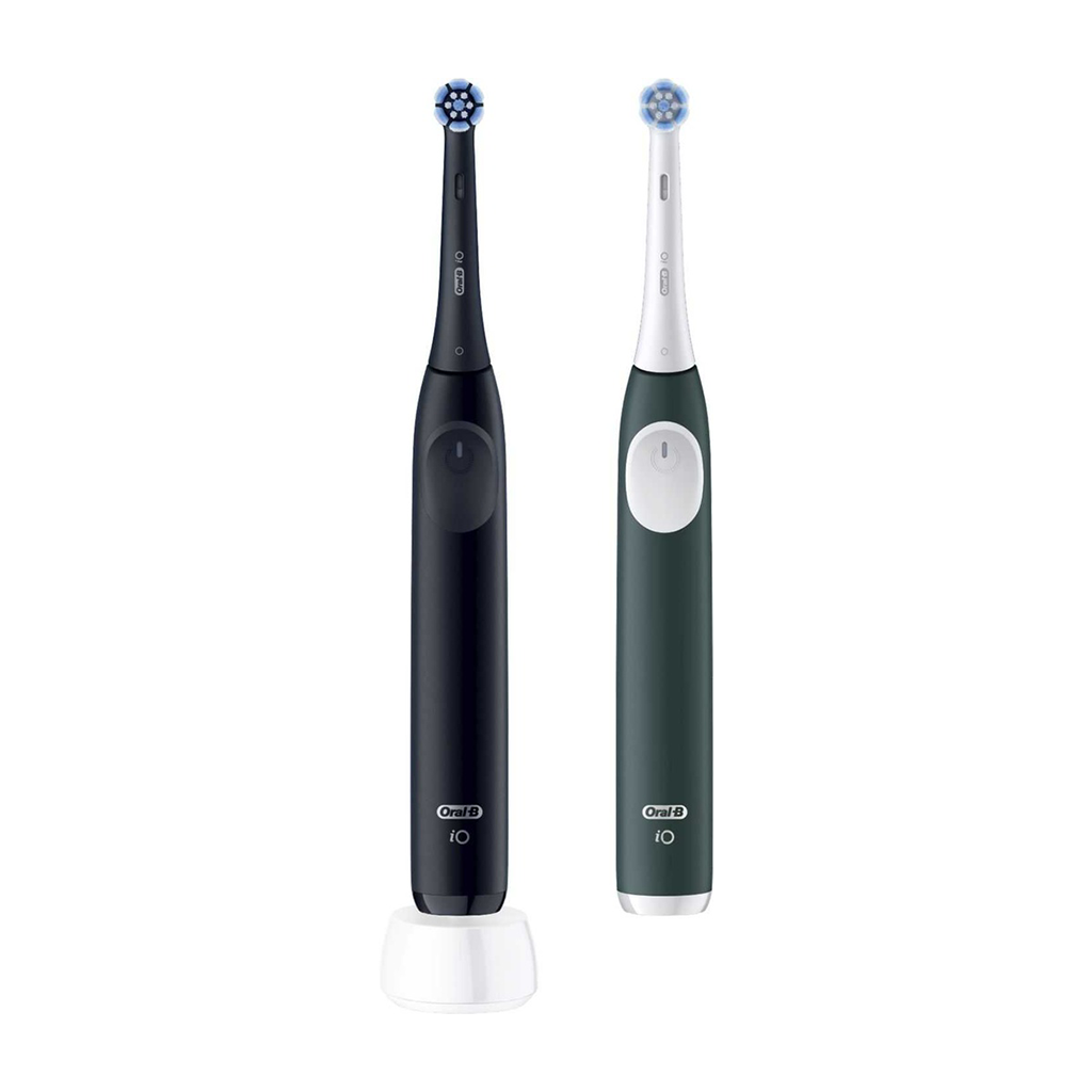Braun ORAL-B elektriliste hambaharjade komplekt IO2 Green Forest and Night Black