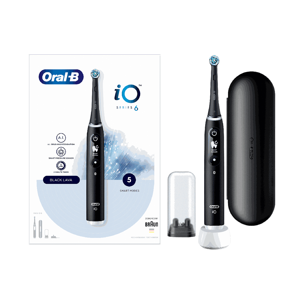 Braun ORAL-B elektriline hambahari IO6 Black Onyx - Image 2