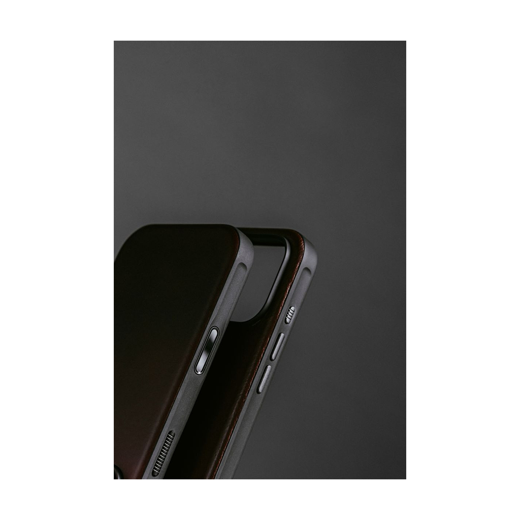 Kaitseümbris Modern Leather, Apple iPhone 17 Pro, pruun, naturaalsest nahast, MagSafe ühilduv, Nomad - Image 5