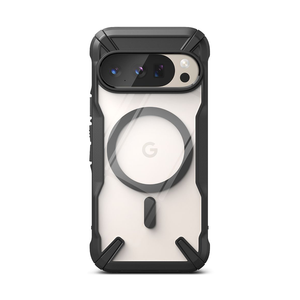 Kaitseümbris Fusion X Magnetic, Google Pixel 10 Pro / Pixel 10, läbipaistev musta äärega, Qi2/MagSafe ühilduv, Ringke - Image 3