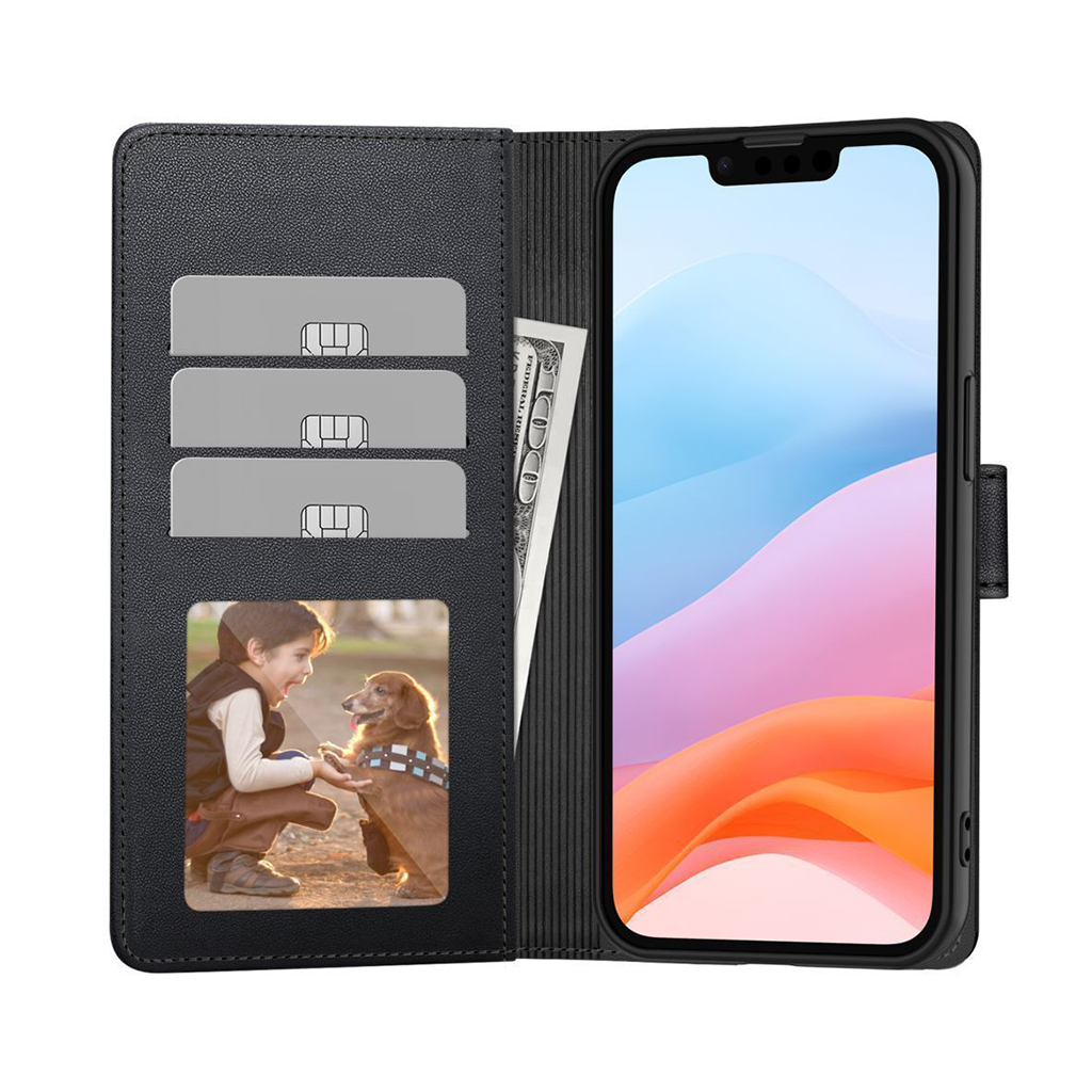Kaitseümbris kaanega Wallet, Samsung Galaxy A26 5G / A17 / A17 5G, must, Tech-Protect - Image 2