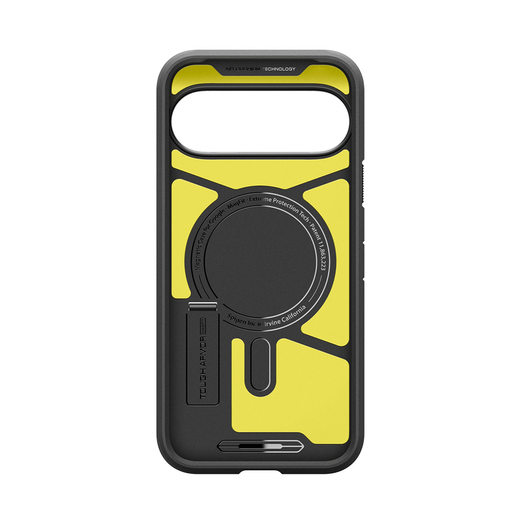 Kaitseümbris Tough Armor AI (MagFit), Google Pixel 10 Pro / Pixel 10, must, tugijalaga, Qi2/MagSafe ühilduv, Spigen - Image 3