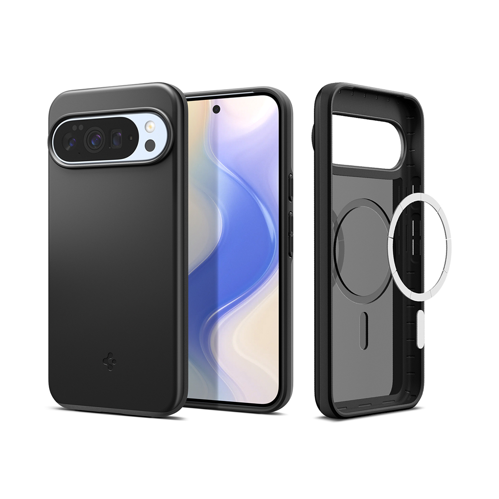 Kaitseümbris Thin Fit (MagFit), Google Pixel 10 Pro XL, must, Qi2/MagSafe ühilduv, Spigen