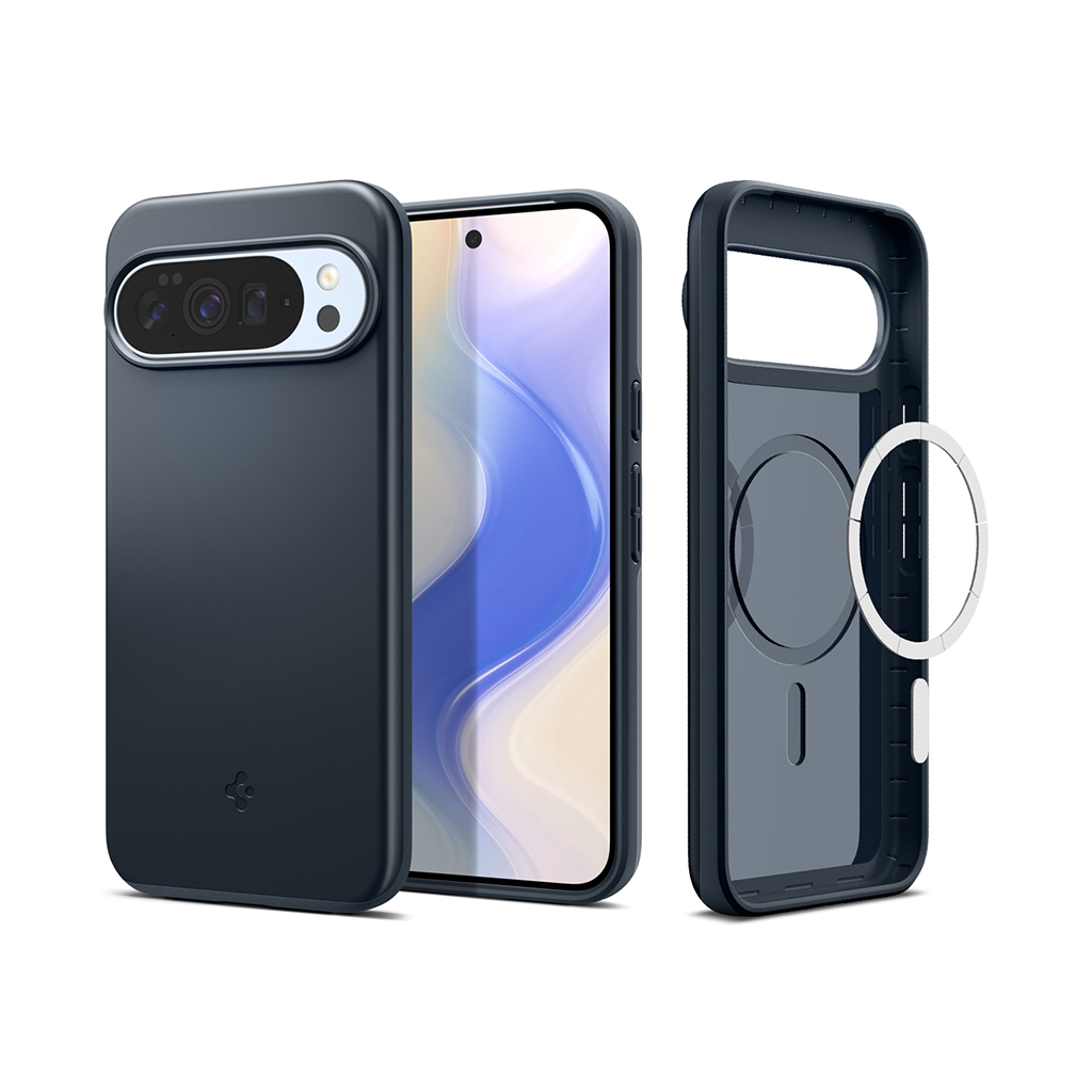 Kaitseümbris Thin Fit (MagFit), Google Pixel 10 Pro XL, sinakashall, Qi2/MagSafe ühilduv, Spigen