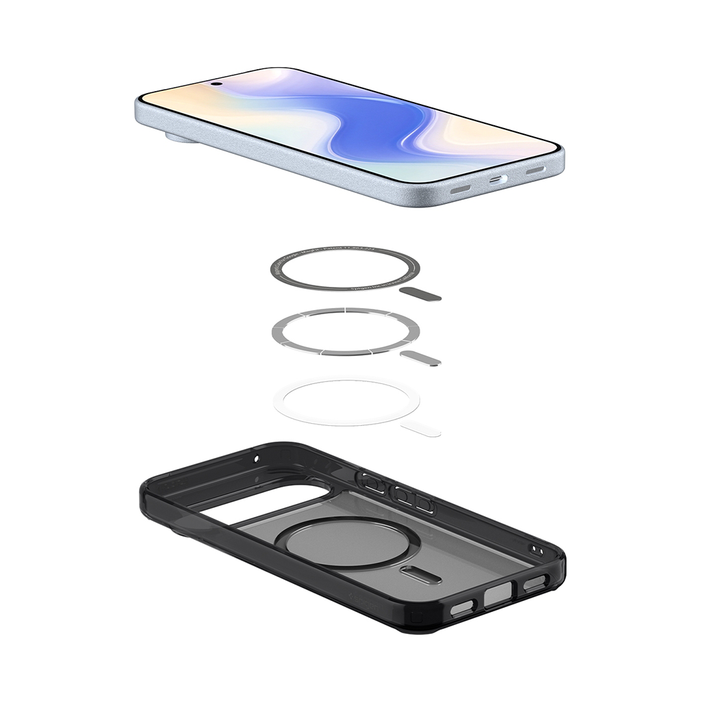 Kaitseümbris Ultra Hybrid (MagFit), Google Pixel 10 Pro XL, tume läbipaistev, Qi2/MagSafe ühilduv, Spigen - Image 7