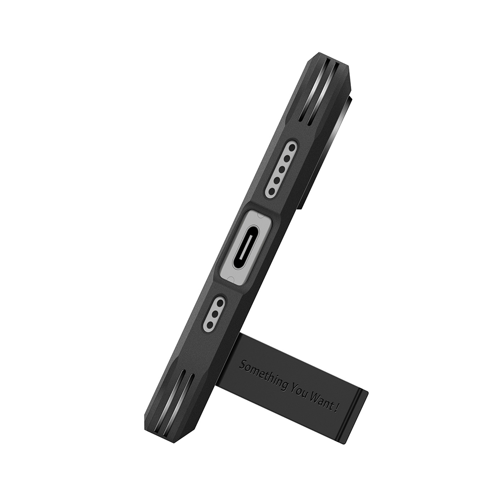 Kaitseümbris Tough Armor T (MagFit), Apple iPhone 17, must, tugijalaga, MagSafe ühilduv, kaamera nupuga, Spigen - Image 10