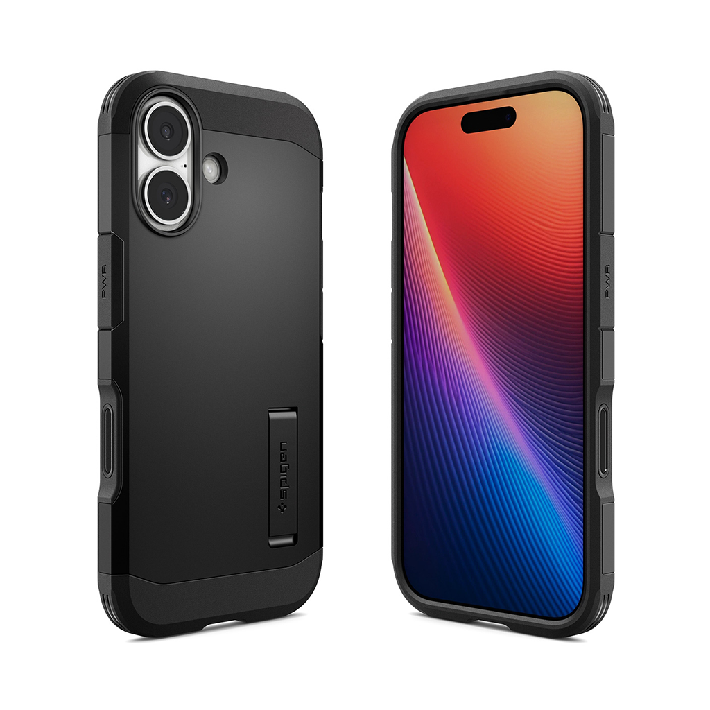 Kaitseümbris Tough Armor T (MagFit), Apple iPhone 17, must, tugijalaga, MagSafe ühilduv, kaamera nupuga, Spigen - Image 7