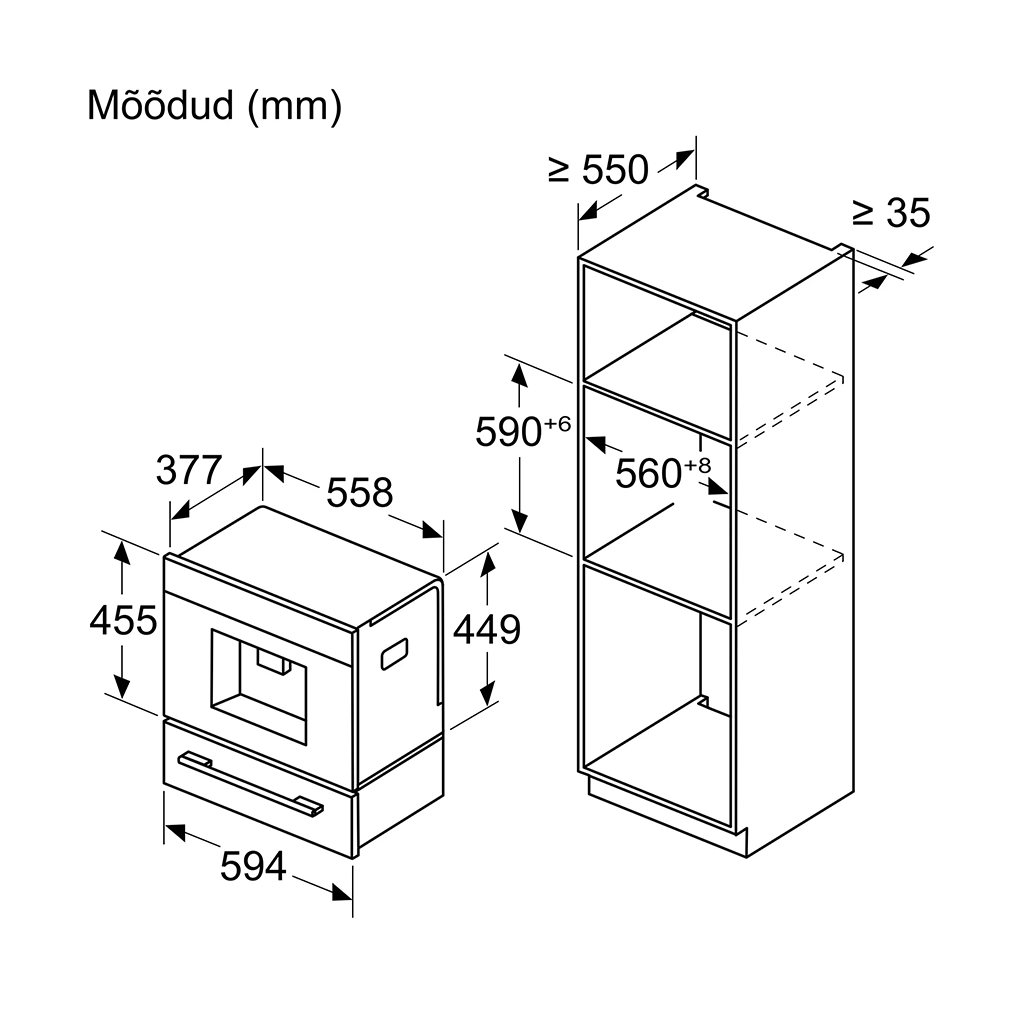 Bosch Seeria 8 integreeritav täisautomaatne kohvimasin CTL9181D0 - Image 6