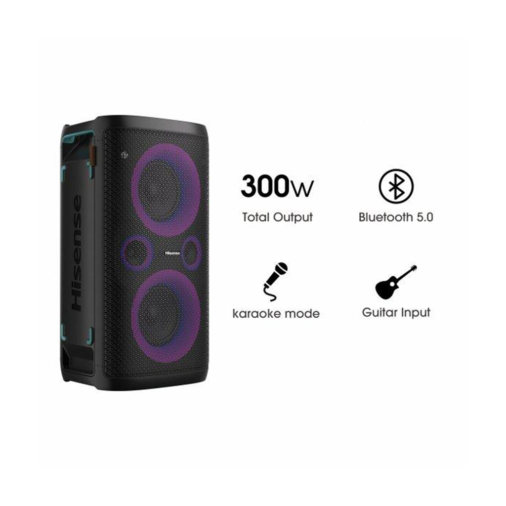 Hisense HP110 Plus Party Rocker One Plus 2 mikrofoni - Image 4