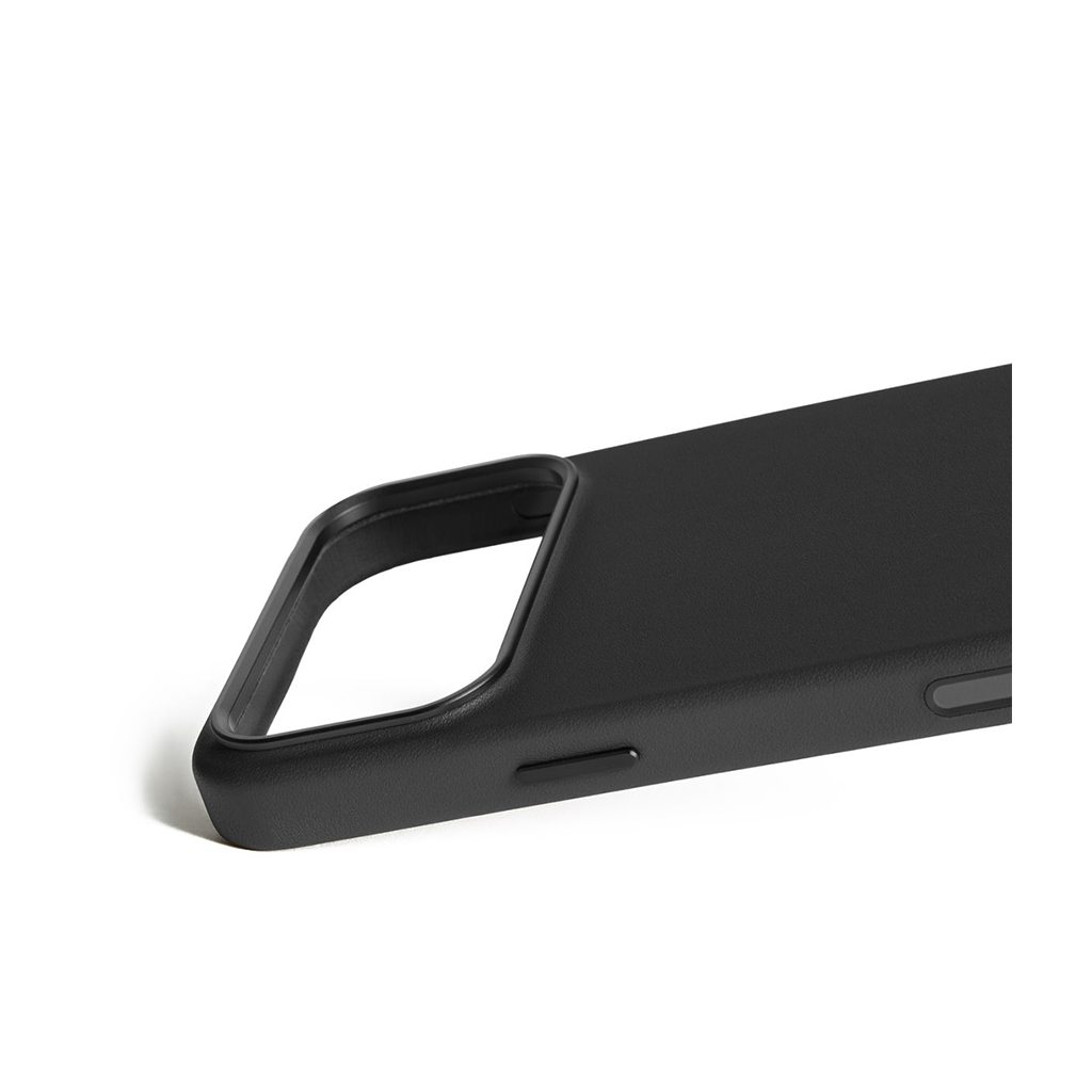 Kaitseümbris Apple iPhone 17 Pro Max, must, naturaalsest nahast, MagSafe ühilduv, Mujjo - Image 6