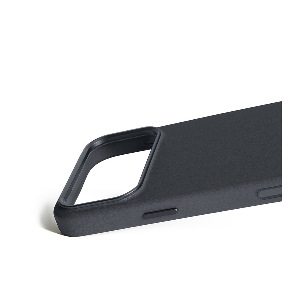 Kaitseümbris Apple iPhone 17 Pro Max, sinakashall, naturaalsest nahast, MagSafe ühilduv, Mujjo - Image 6