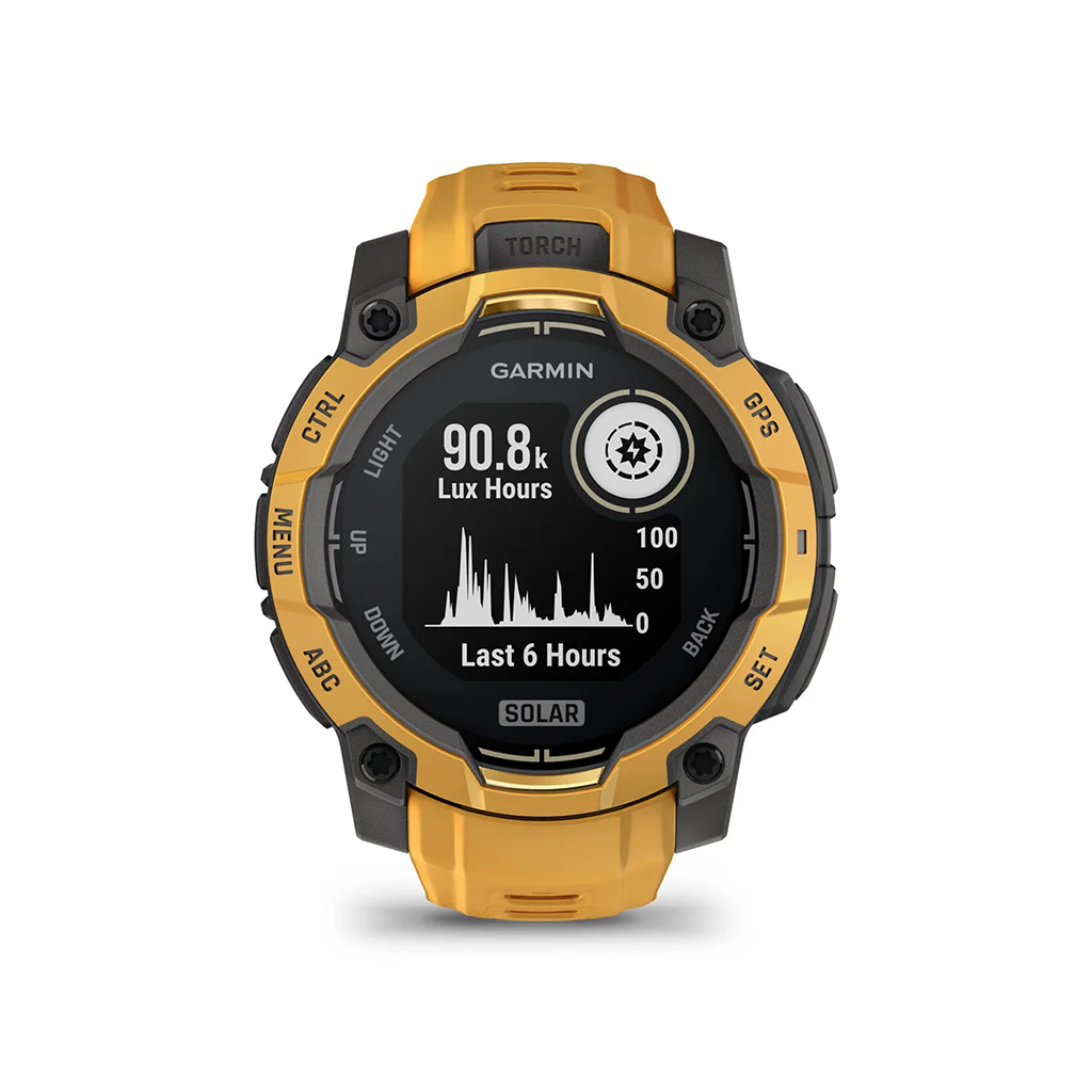 Garmin Instinct 3 45mm Sunburst with Sunburst Grey Band Solar - Image 2