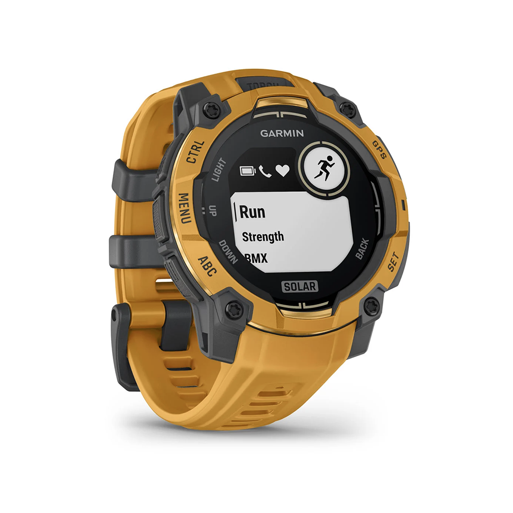 Garmin Instinct 3 45mm Sunburst with Sunburst Grey Band Solar