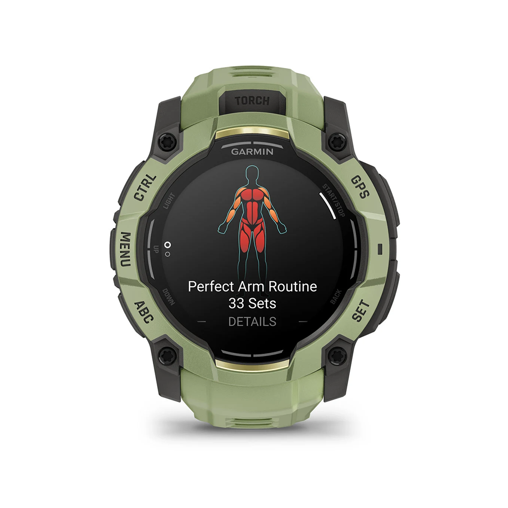 Garmin Instinct 3 50mm Fern Green with Fern Green Band Amoled - Image 3