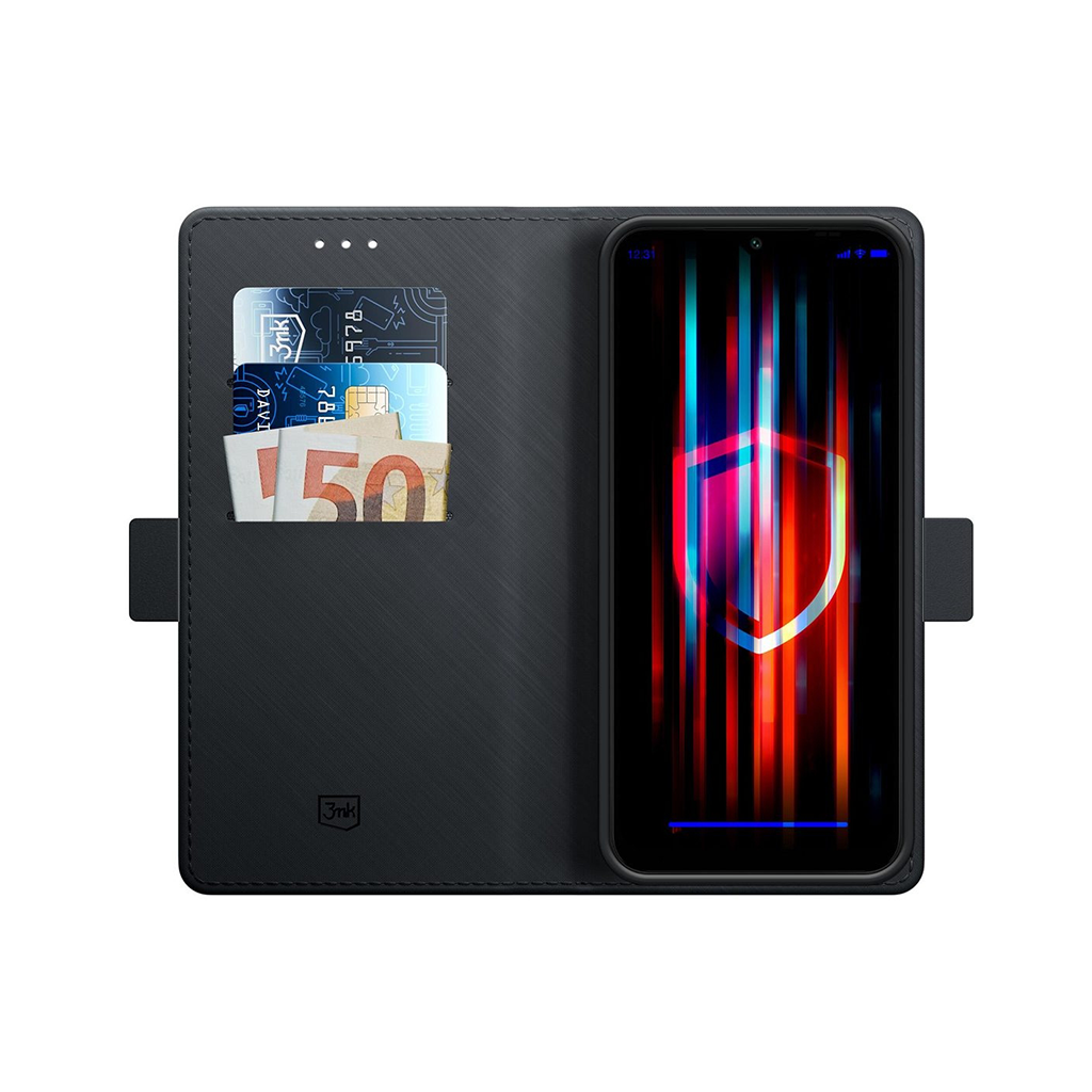 Kaitseümbris kaanega Wallet Case, Google Pixel 10a, must, 3mk