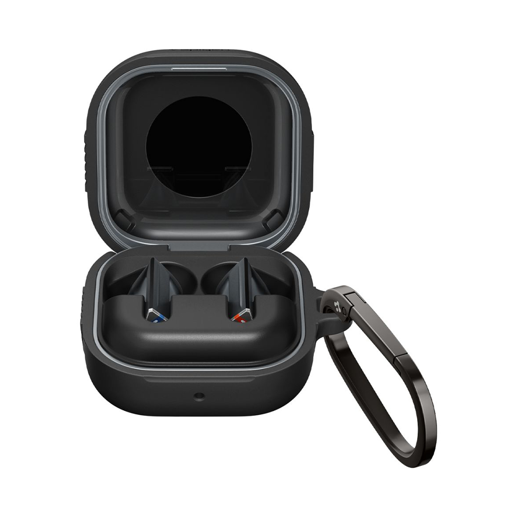 Kaitseümbris Rugged Armor, Samsung Galaxy Buds4 / Buds4 Pro, matt must, Spigen - Image 3