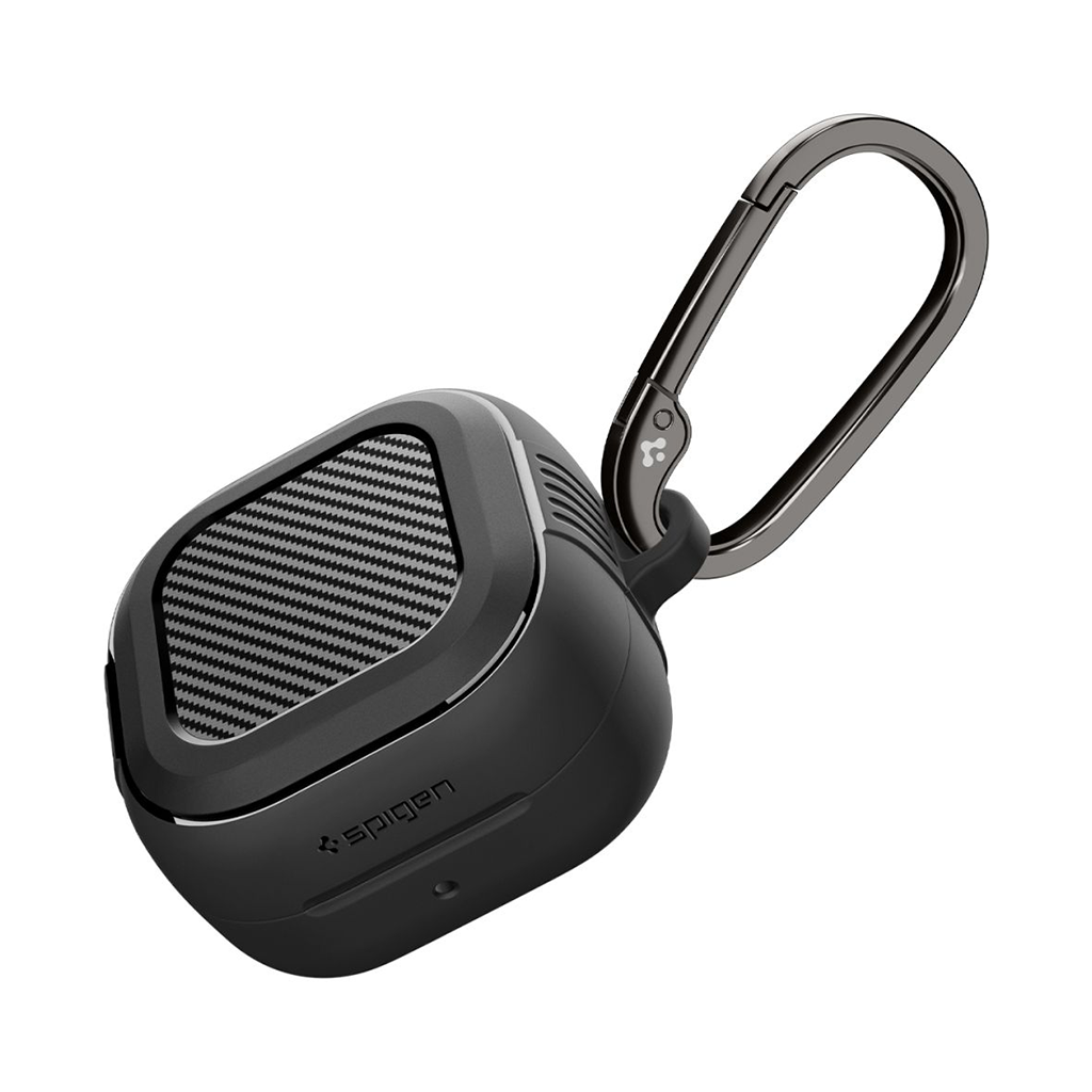 Kaitseümbris Rugged Armor, Samsung Galaxy Buds4 / Buds4 Pro, matt must, Spigen - Image 4