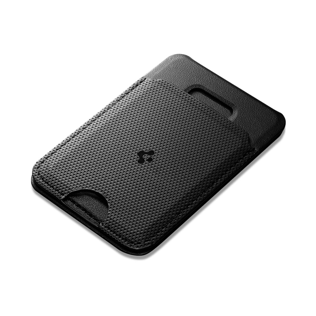 Magnetkinnitusega kaarditasku tugijalaga Slim Fold (MagFit), must, Qi2/MagSafe ühilduv, Spigen - Image 5
