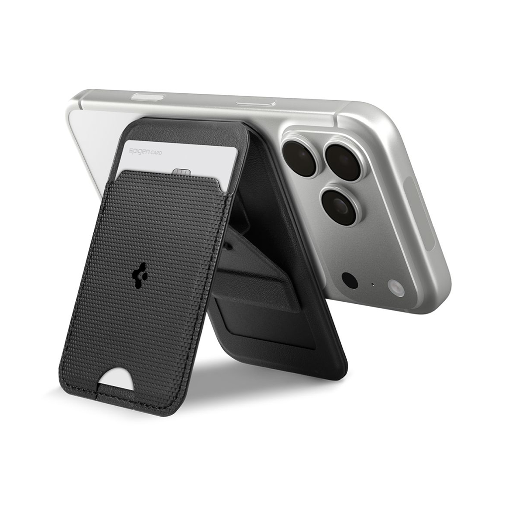Magnetkinnitusega kaarditasku tugijalaga Slim Fold Tripod (MagFit), 1 kaarditaskuga, must, Qi2/MagSafe ühilduv, Spigen - Image 12
