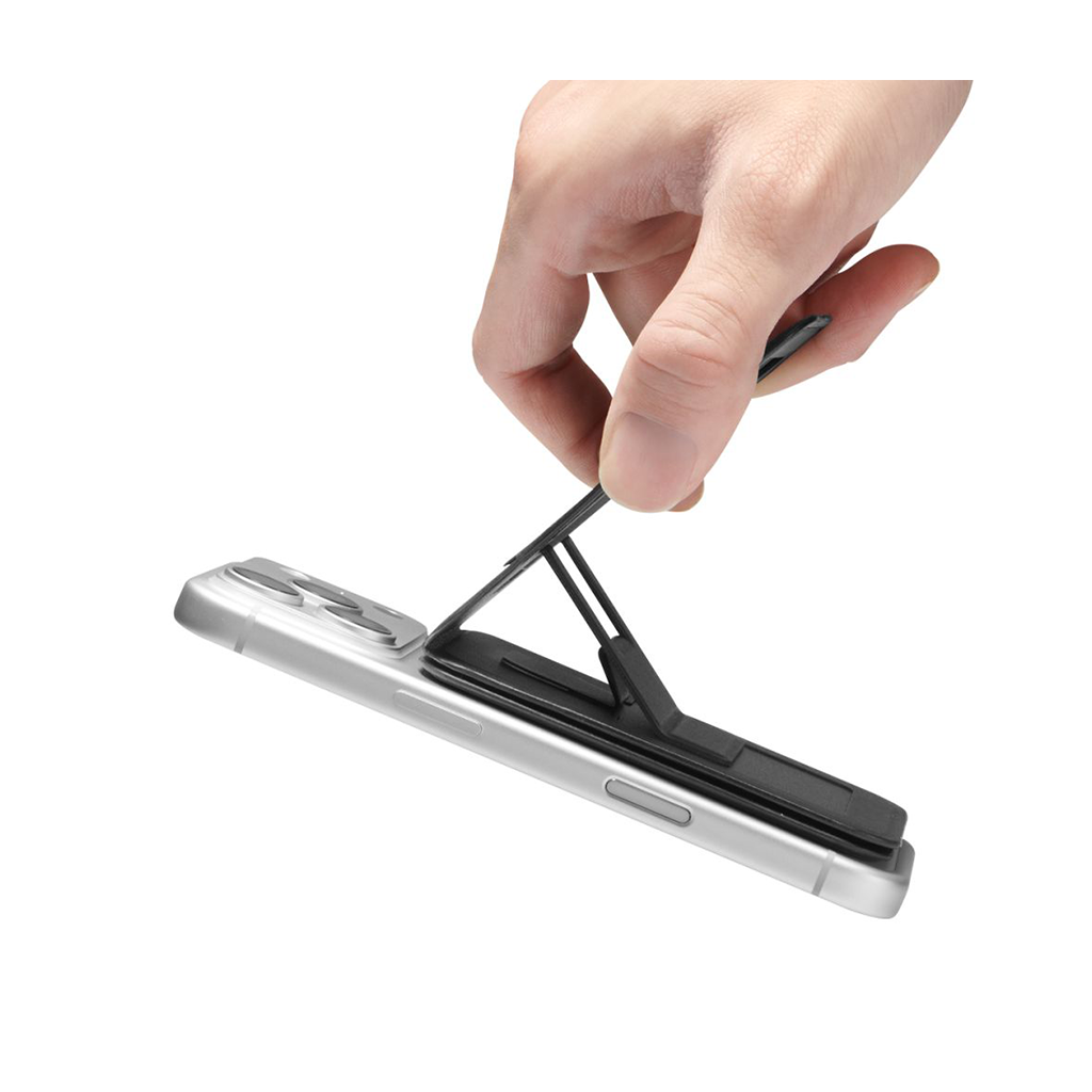 Magnetkinnitusega kaarditasku tugijalaga Slim Fold Tripod (MagFit), 1 kaarditaskuga, must, Qi2/MagSafe ühilduv, Spigen - Image 13