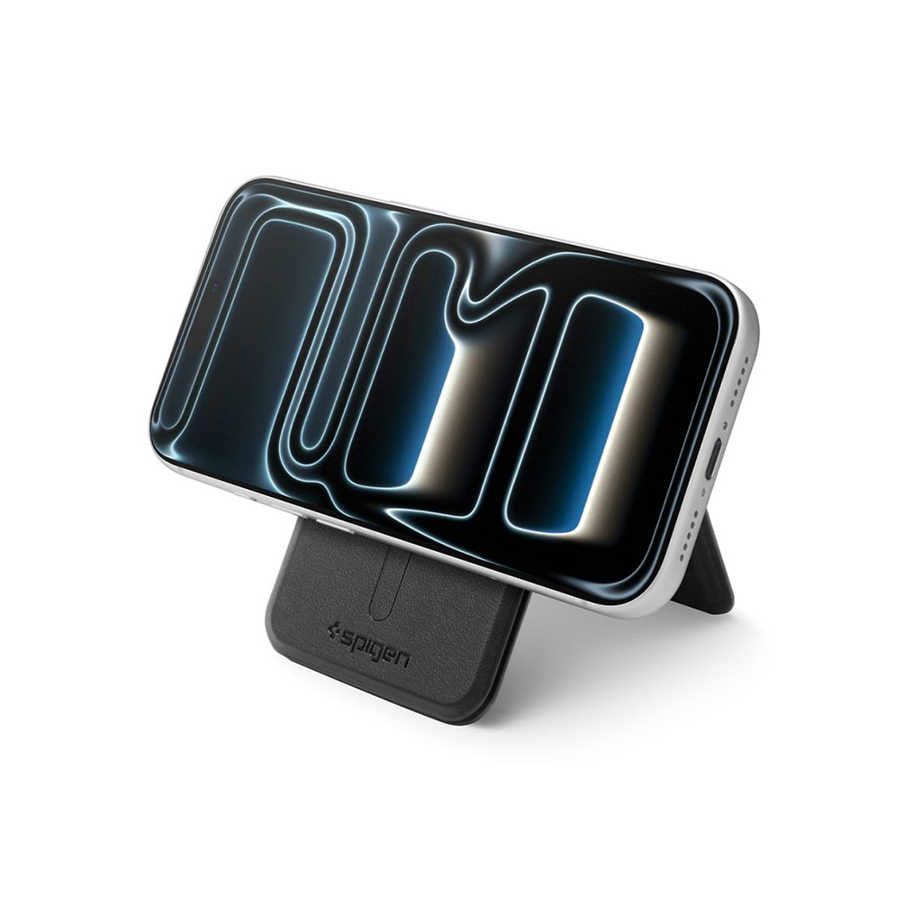 Magnetkinnitusega kaarditasku tugijalaga Slim Fold Tripod (MagFit), 1 kaarditaskuga, must, Qi2/MagSafe ühilduv, Spigen - Image 10