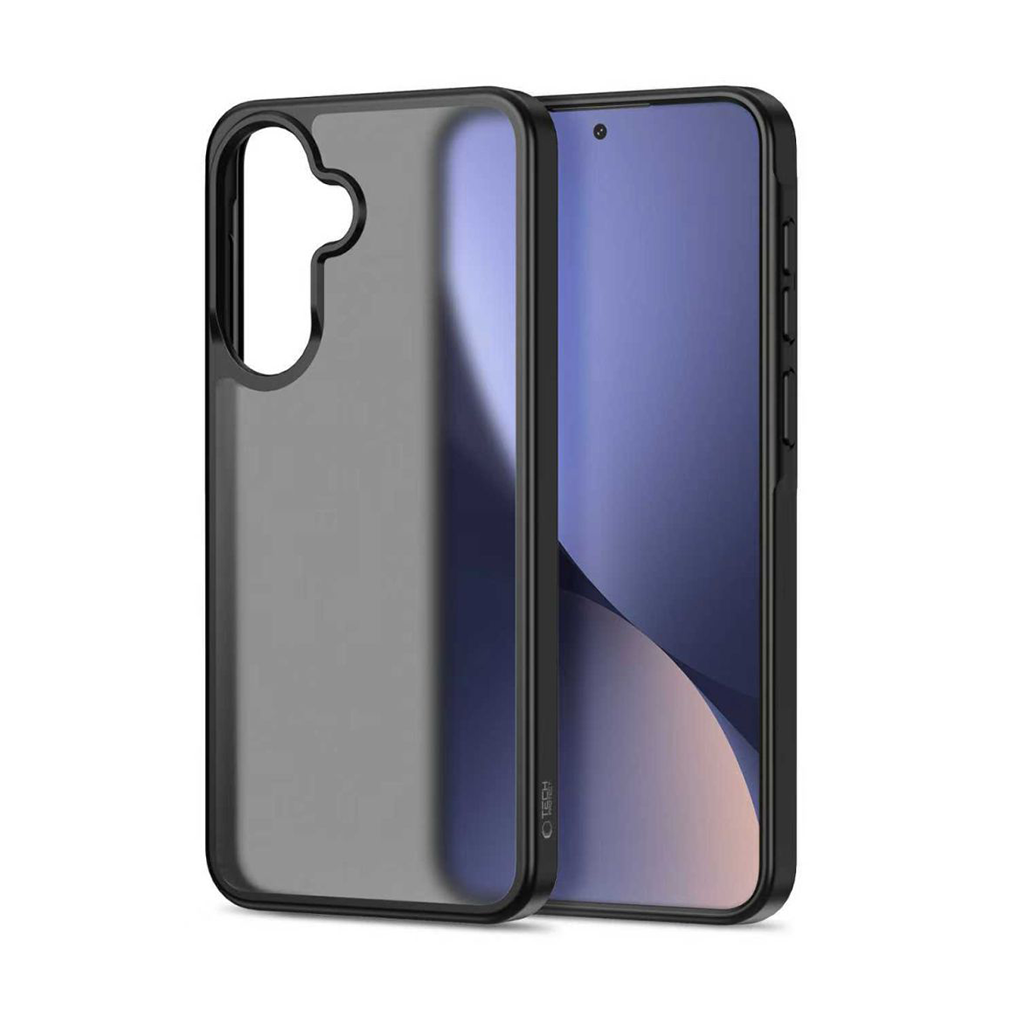 Kaitseümbris Magmat, Samsung Galaxy A57 5G, matt läbipaistev musta äärega, Tech-Protect - Image 2