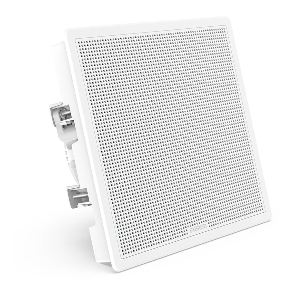Garmin Fusion FM Series Marine Subwoofers 10" 400-Watt Square White Flush-Mount Marine Subwoofer
