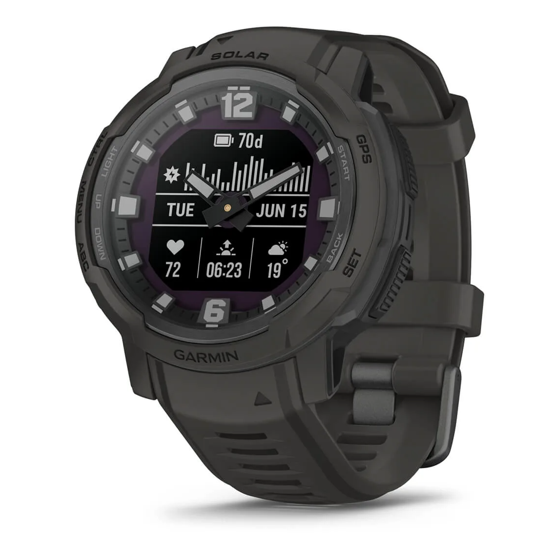 Garmin Instinct Crossover Solar Graphite