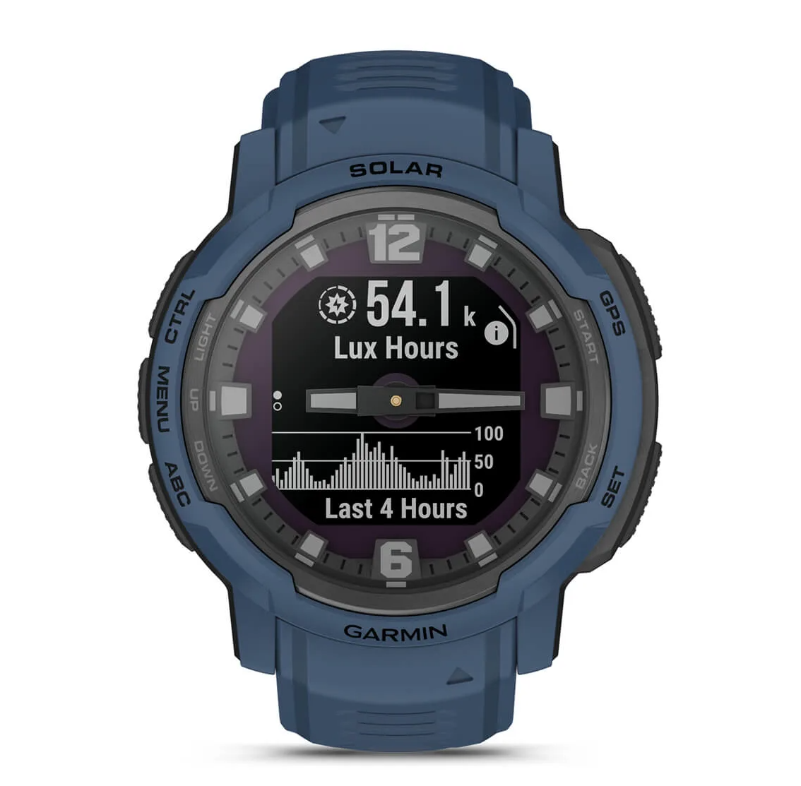 Garmin Instinct Crossover Solar Tidal Blue - Image 2
