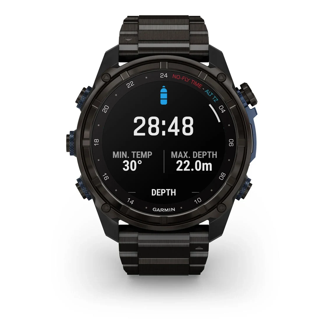 Garmin Descent Mk3i 51 mm Carbon Grey DLC Titanium with DLC Titanium Band - Image 3