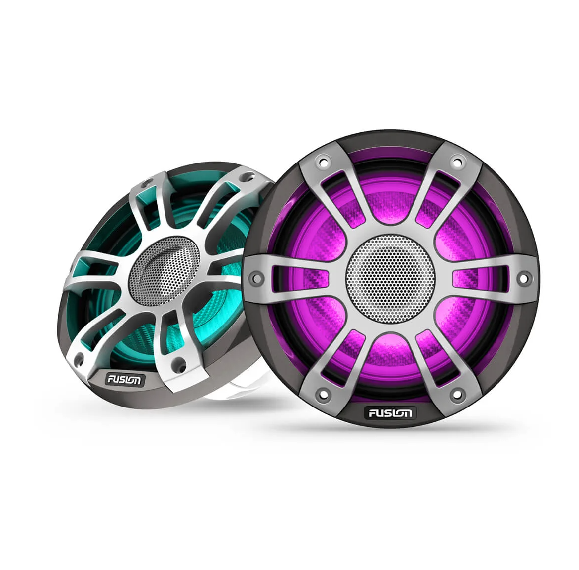 Garmin Fusion Signature Series 3i Marine Speakers 6.5" 230-watt CRGBW Coaxial Sports Grey Marine Speakers Pair - Image 3