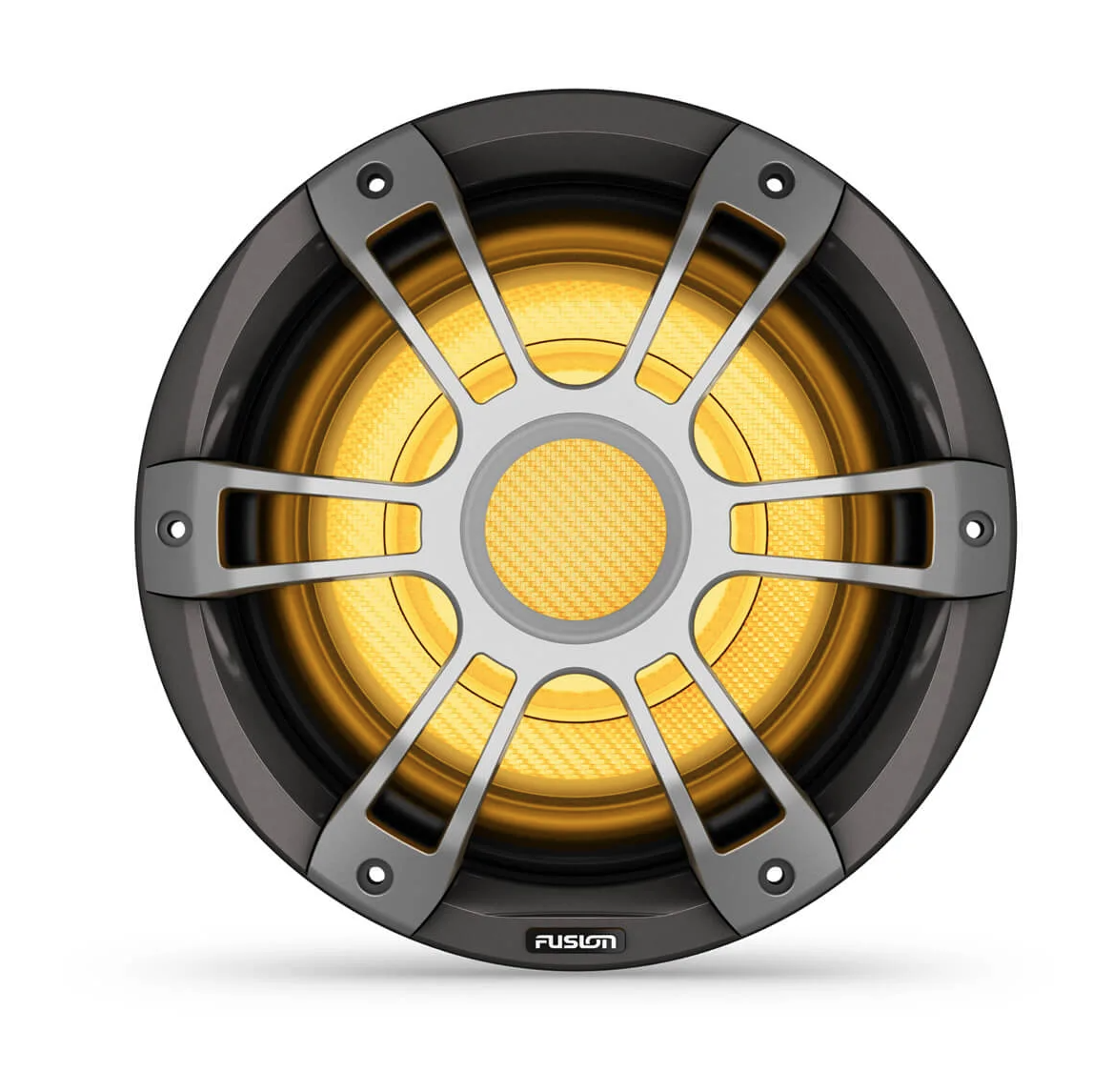 Garmin Fusion Signature Series 3i Marine Subwoofers 10" 600-watt CRGBW Sports Grey Marine Subwoofer