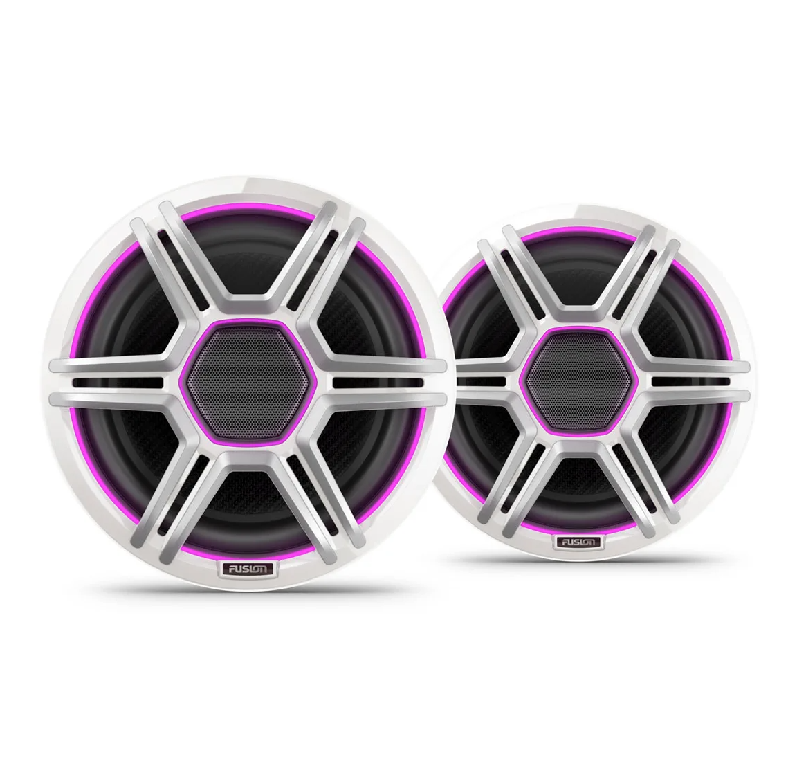Garmin Fusion Apollo Speakers 8.8" LED Marine Speakers with Sports White Grilles