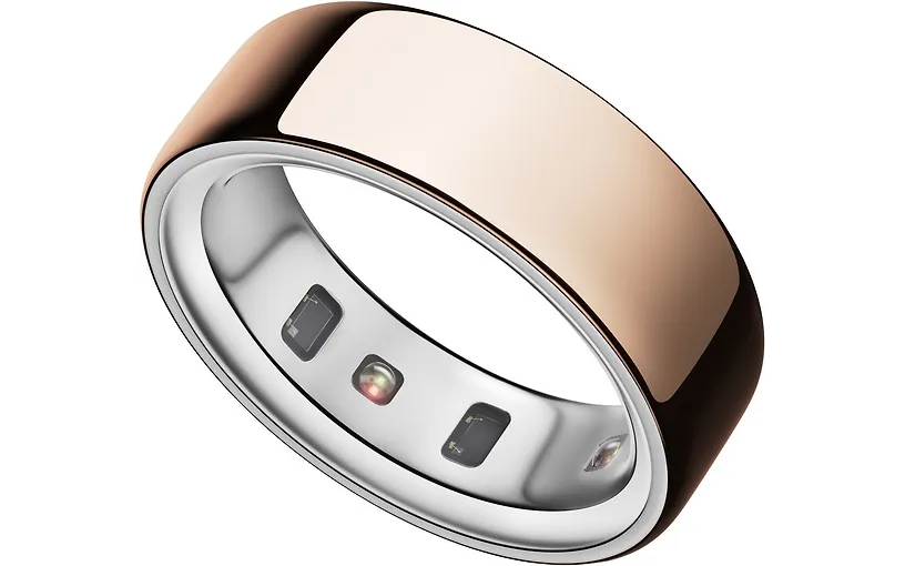 Oura Ring 4 Smart Ring Rose Gold Size 9