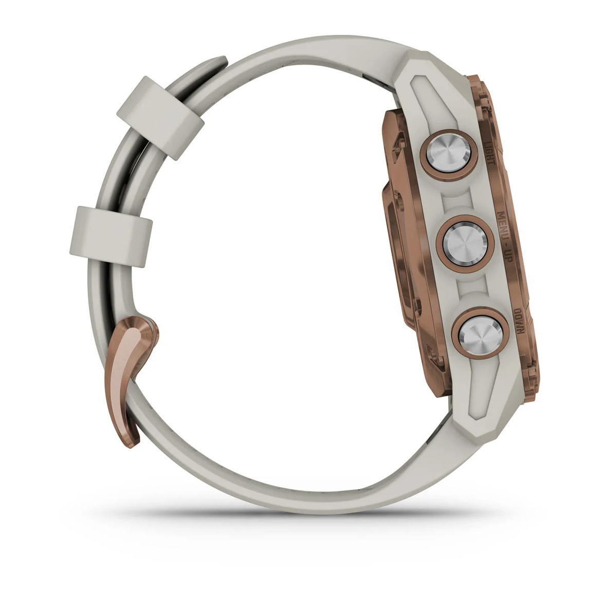Garmin Descent Mk3i 43mm Bronze PVD Titanium with French Grey Silicone Band - Image 3