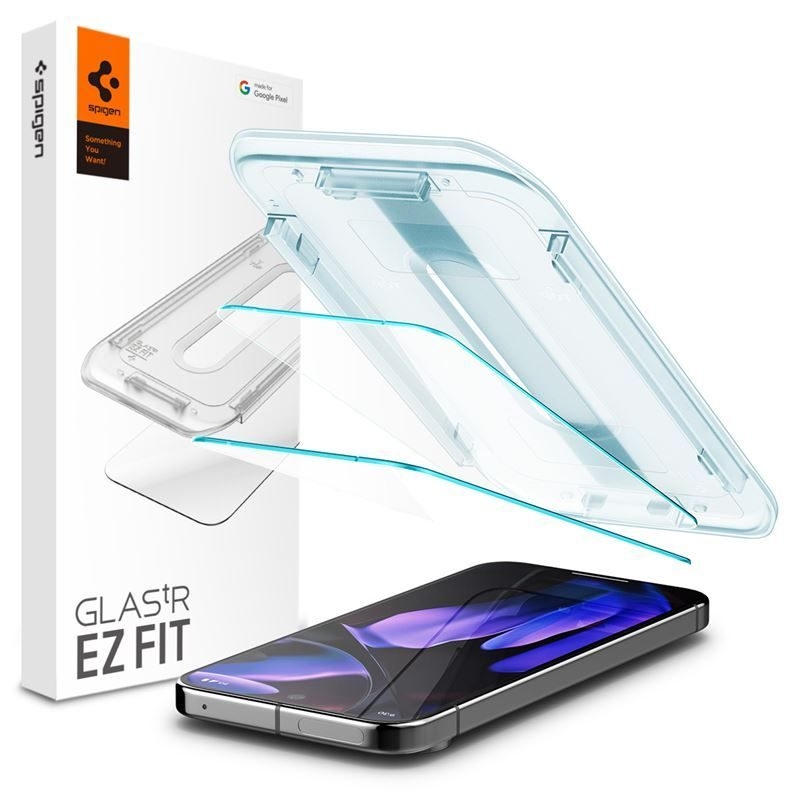 Glas.tR EZ Fit Google Pixel 10 Pro / Pixel 10 / Pixel 9 Pro / Pixel 9 komplektis 2tk Spigen