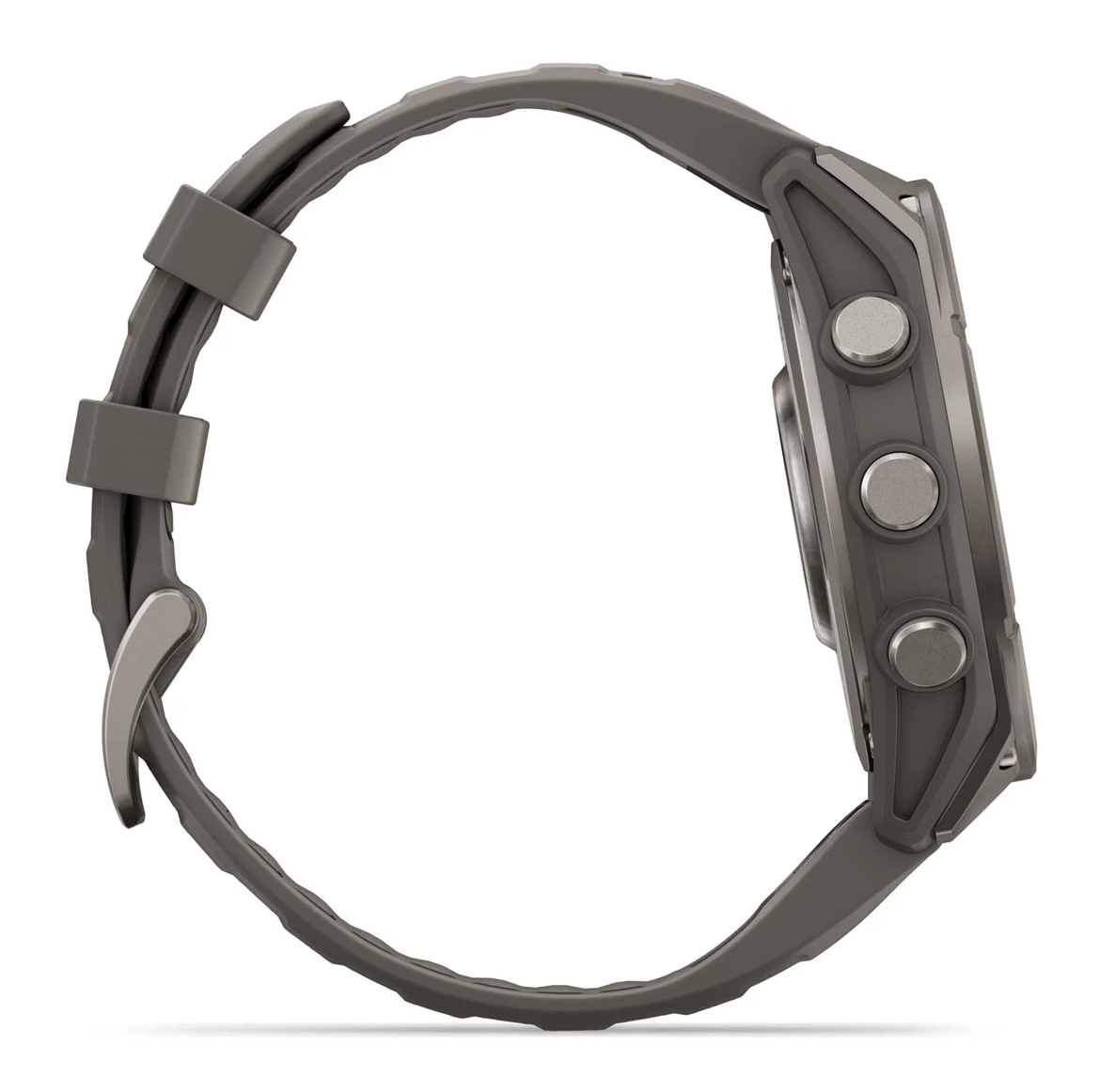 Garmin fenix 9 47mm Titanium with Pebble Grey Silicone Band - Pilt 4