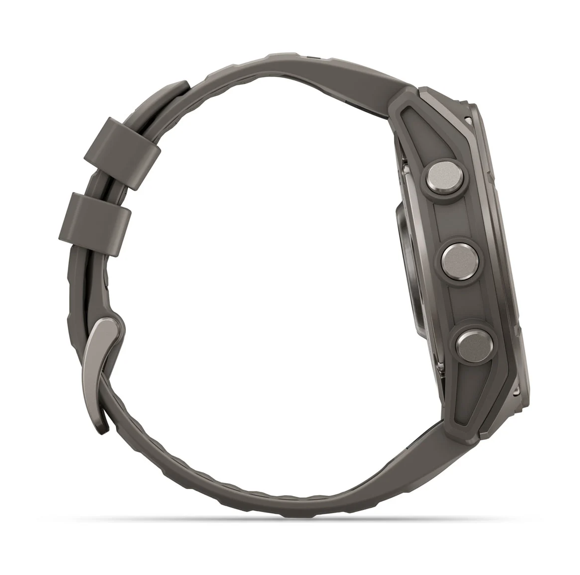 Garmin fenix 9 51mm Titanium with Pebble Grey Silicone Band - Pilt 4