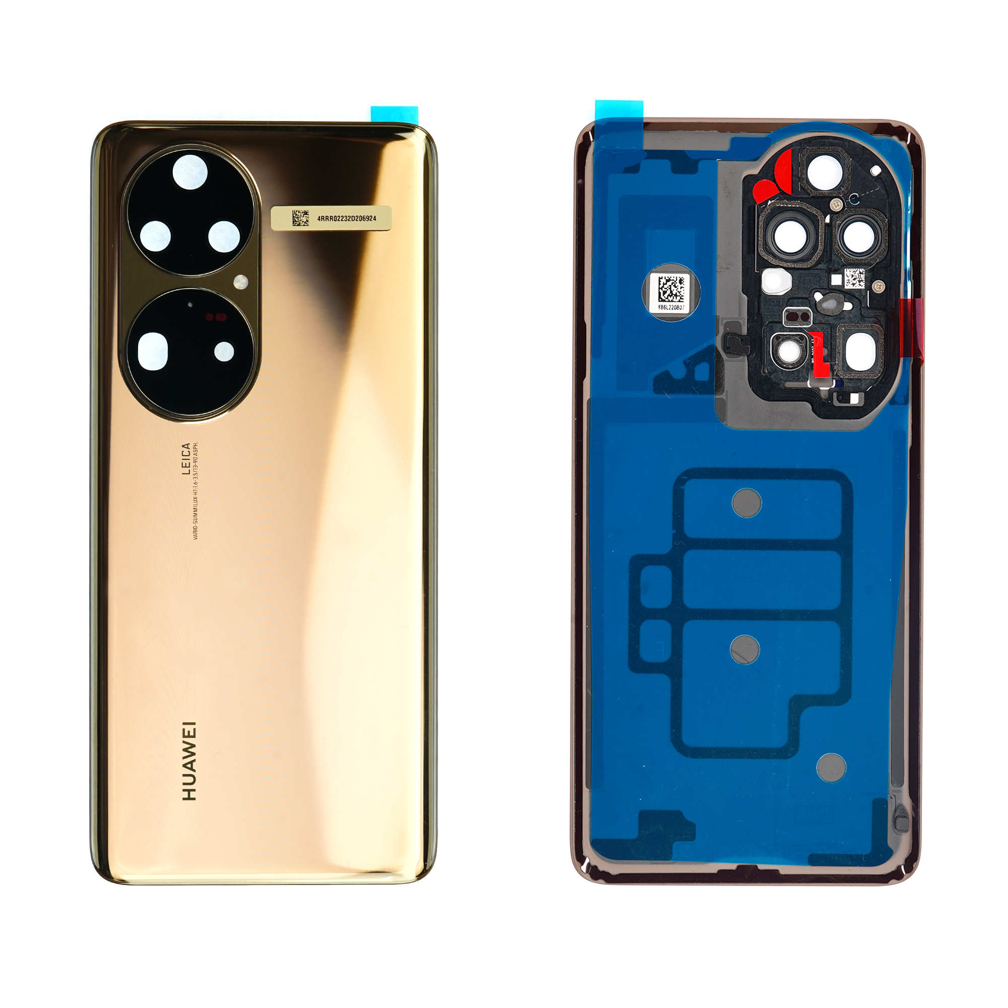 Huawei JADE-L29C P50 Pro akukaas tagapaneel must Cocoa Gold