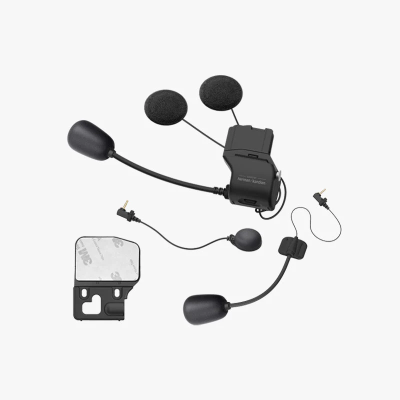 Sena 50S Universal Clamp kit with Sound By Harman Kardon Speakers and Mic