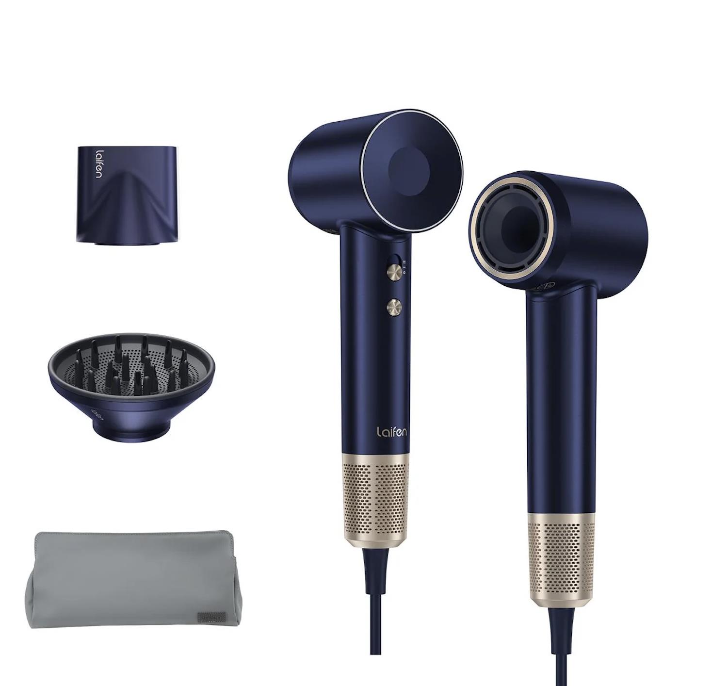 Laifen Swift Premium Hair Dryer Golden Blue