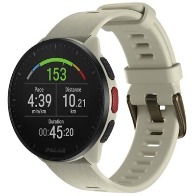Polar Pacer White S-L