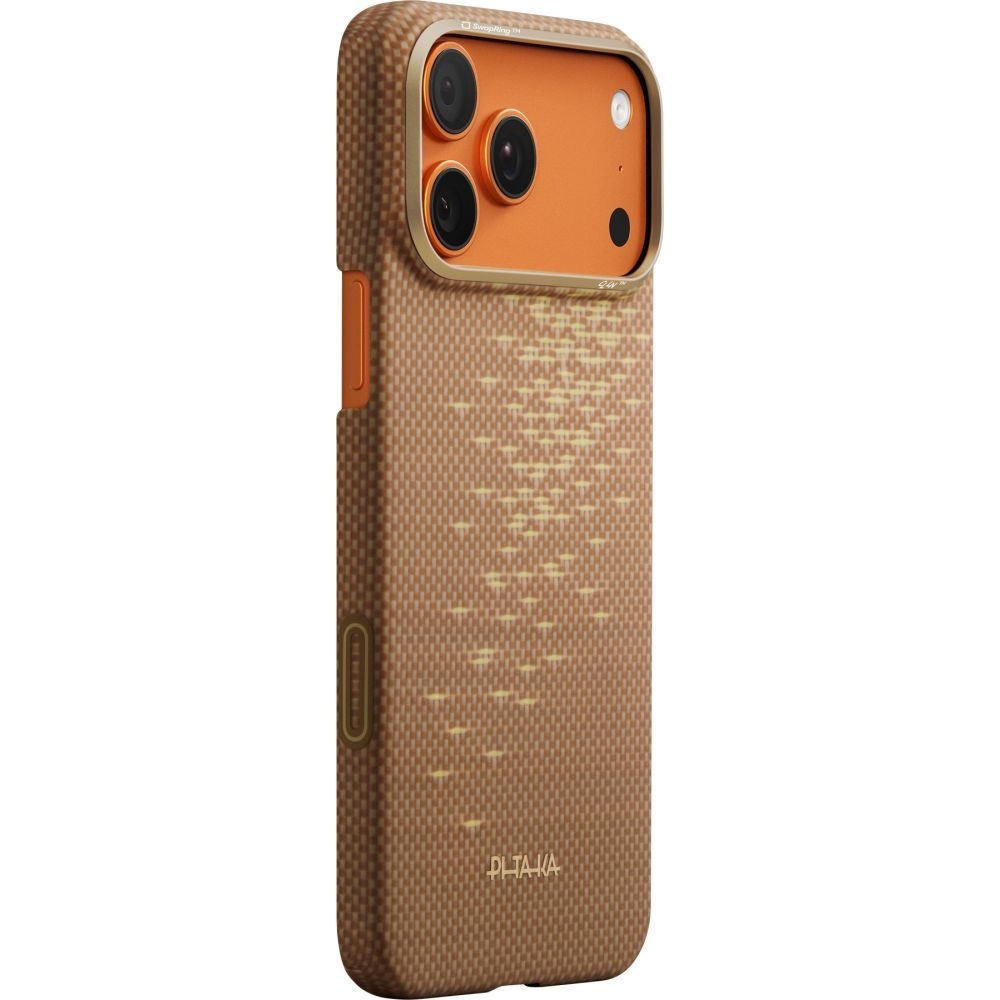 Ümbris Ultra-Slim Apple iPhone 17 Pro Max Kuldne ÕÜliõhuke MagSafe Ühilduv Pitaka